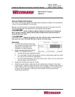 Preview for 3 page of Westward 6PAG3 Operating Instructions Manual