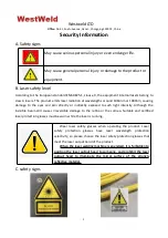 Предварительный просмотр 2 страницы Westweld MS-1000W User Manual