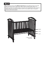 Предварительный просмотр 5 страницы Westwood Design Tribeca Cottage Crib Assembly Instructions Manual