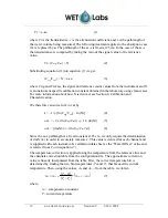 Preview for 20 page of Wet Labs ac-s User Manual