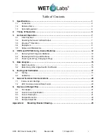 Preview for 5 page of Wet Labs ECO VSF User Manual