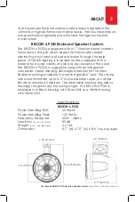 Preview for 3 page of Wet Sounds RECON 6 POD Owner'S Manual