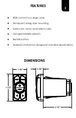 Preview for 3 page of Wet Sounds WWX-RGB-RS Owner'S Manual