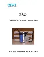 Preview for 1 page of WET GRO Installation, Operation And Maintenance Manual