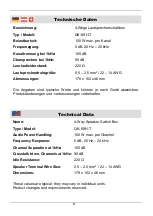 Preview for 6 page of Wetecom QK-8SH-T Instruction Manual