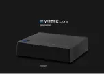 WeTek Core User Manual preview