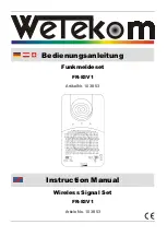 Предварительный просмотр 2 страницы Wetekom 10 38 53 Instruction Manual