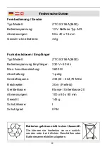 Preview for 16 page of Wetekom 13 20 76 Instruction Manual