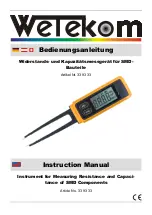 Предварительный просмотр 2 страницы Wetekom 33 93 33 Instruction Manual