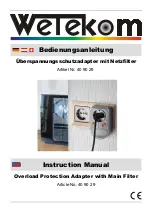 Preview for 2 page of Wetekom 40 90 29 Instruction Manual