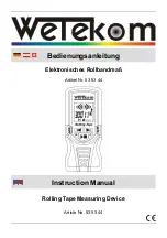 Предварительный просмотр 2 страницы Wetekom 53 53 44 Instruction Manual