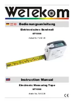 Preview for 2 page of Wetekom 74 82 28 Instruction Manual