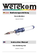 Preview for 2 page of Wetekom 79 89 00 Instruction Manual