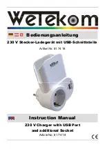 Preview for 2 page of Wetekom 81 74 18 Instruction Manual