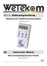 Wetekom 81 85 13 Instruction Manual preview