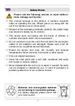 Предварительный просмотр 12 страницы Wetekom 819085 Instruction Manual