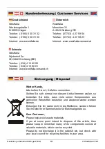 Preview for 18 page of Wetekom 82 57 08 Manual