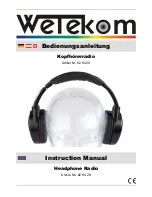 Preview for 1 page of Wetekom 82 64 29 Instruction Manual