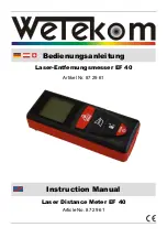 Wetekom 87 29 61 Instruction Manual preview