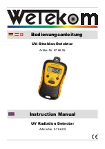 Preview for 2 page of Wetekom 97 66 05 Instruction Manual