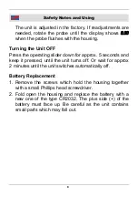 Preview for 8 page of Wetekom Tyre Pressure & Tread Depth Gauge Instruction Manual