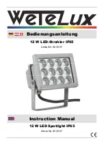 Wetelux 80 35 67 Instruction Manual preview