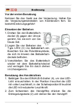 Preview for 9 page of Wetelux 85 14 27 Instruction Manual