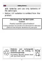 Предварительный просмотр 5 страницы Wetelux 86 01 05 Instruction Manual