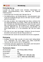 Preview for 5 page of Wetelux 87 46 32 Instruction Manual