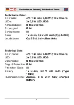 Предварительный просмотр 4 страницы Wetelux 874256 Instruction Manual