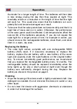 Preview for 10 page of Wetelux 92 15 16 Original Instructions Manual