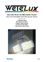 Preview for 1 page of Wetelux 95 14 19 Original Instructions Manual