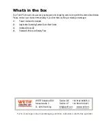 Предварительный просмотр 4 страницы Wetif FTP84 Quick Start Manual