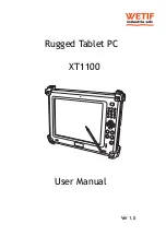 Wetif XT1100 User Manual preview