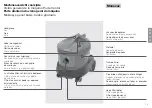 Предварительный просмотр 52 страницы Wetrok Durovac 6/11 Operating Instructions Manual