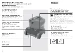 Предварительный просмотр 131 страницы Wetrok Durovac 6/11 Operating Instructions Manual