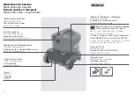 Предварительный просмотр 171 страницы Wetrok Durovac 6/11 Operating Instructions Manual