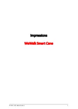 WeWALK Impressions Quick Start Manual preview