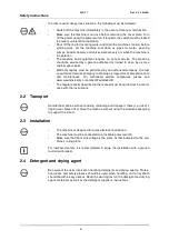 Preview for 10 page of Wexiodisk WD-11 Installation And User Manual