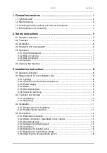 Preview for 3 page of Wexiodisk WD-12S Installation And User Manual