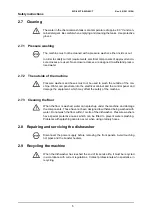 Preview for 9 page of Wexiodisk WD-59CT Installation And User Manual