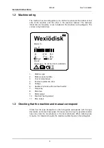 Предварительный просмотр 7 страницы Wexiodisk WD-6C Installation And User Manual