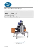 Preview for 1 page of Wexxar BEL 270 V.02 Operation & Service Manual