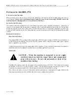 Preview for 4 page of Wexxar BEL 270 V.02 Operation & Service Manual