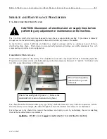 Preview for 11 page of Wexxar BEL 270 V.02 Operation & Service Manual