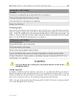 Preview for 180 page of Wexxar WF30T Operation And Service Manual