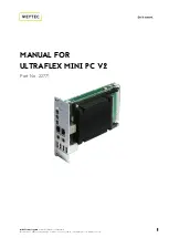 Weytec UltraFlex Mini PC V2 Manual preview