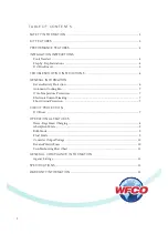 Предварительный просмотр 2 страницы WFCO WF-8900-REP Series Operator'S Manual