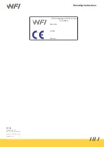 Предварительный просмотр 15 страницы WFI W 250 Mounting Instructions