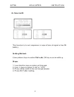 Предварительный просмотр 49 страницы Wfly WFT08 Instruction Manual